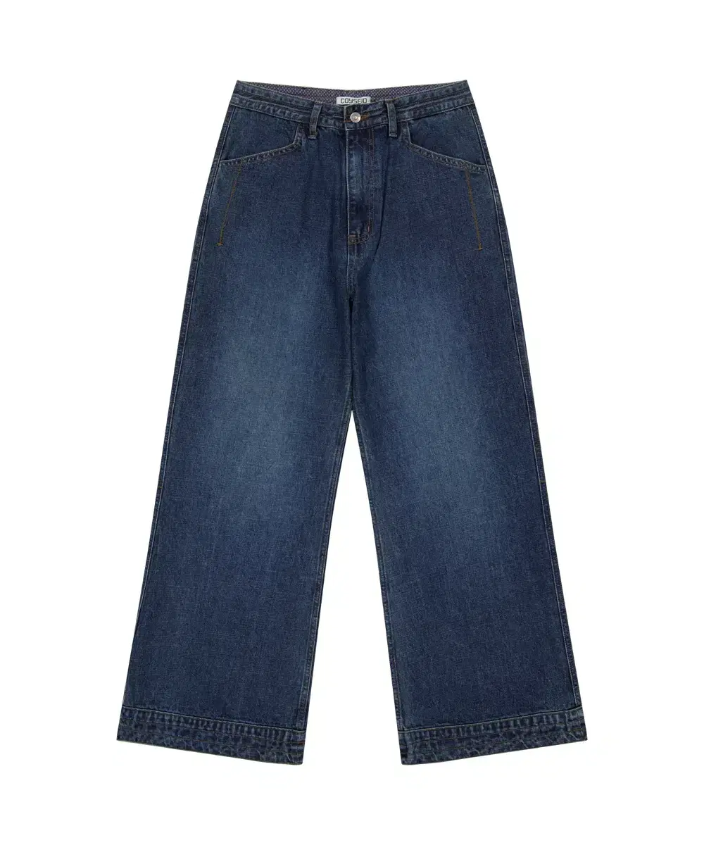 COYSEIO】 SHIRRING ROUGH PANTS : NAVY 【公式通販】